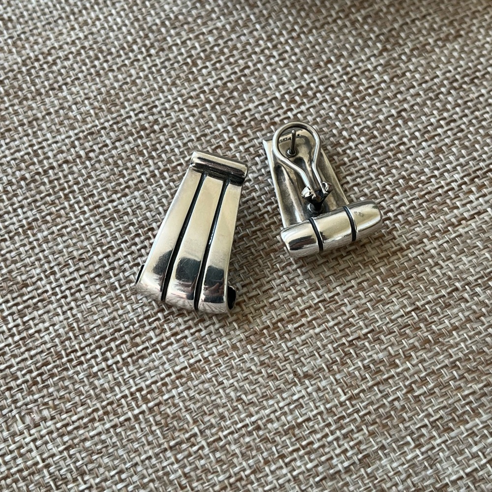 James Avery Silver Earrings - Picture 7 of 7